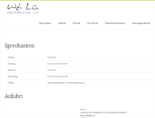 Tablet Screenshot of akupunktur-lue-berlin.de